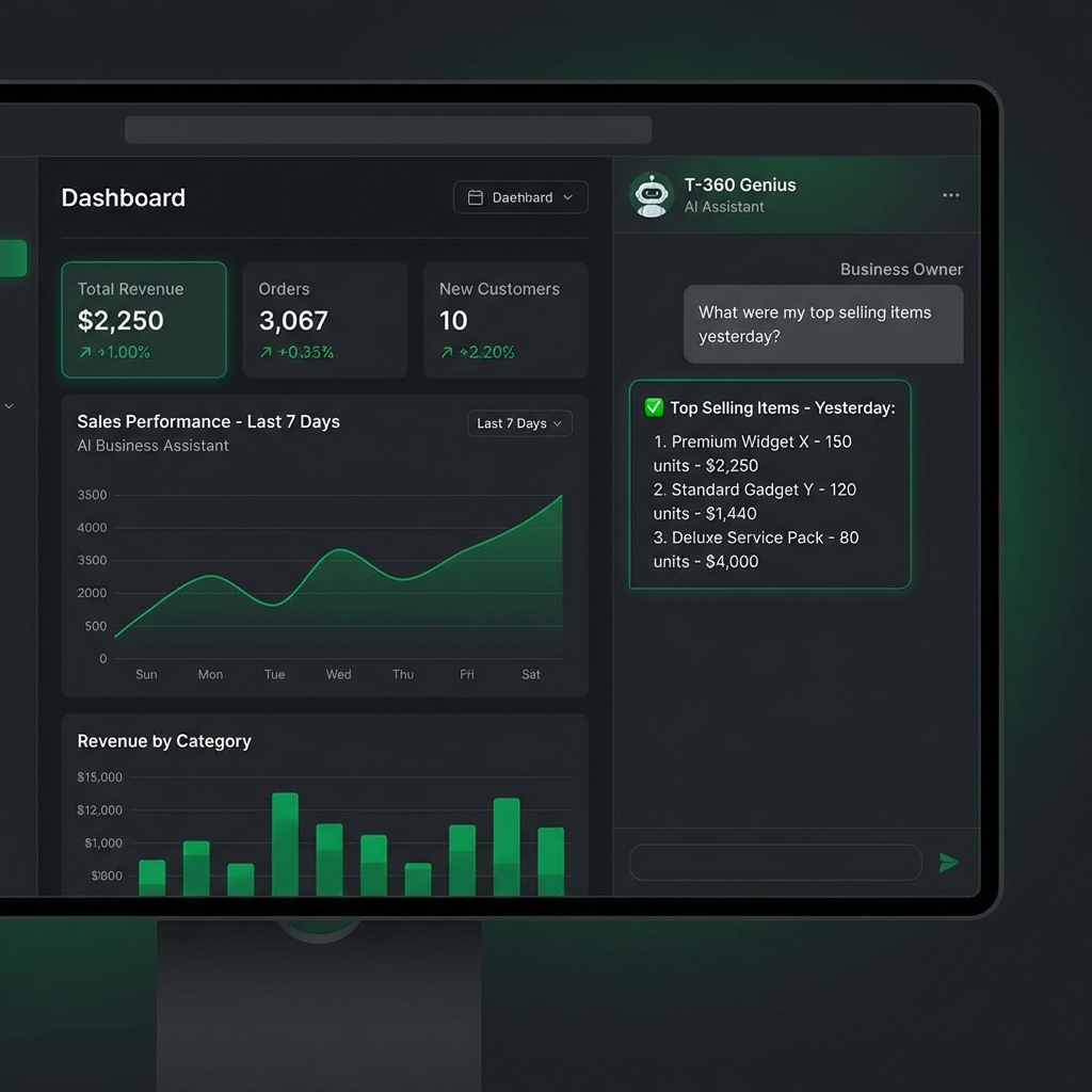 T-360 Genius Dashboard